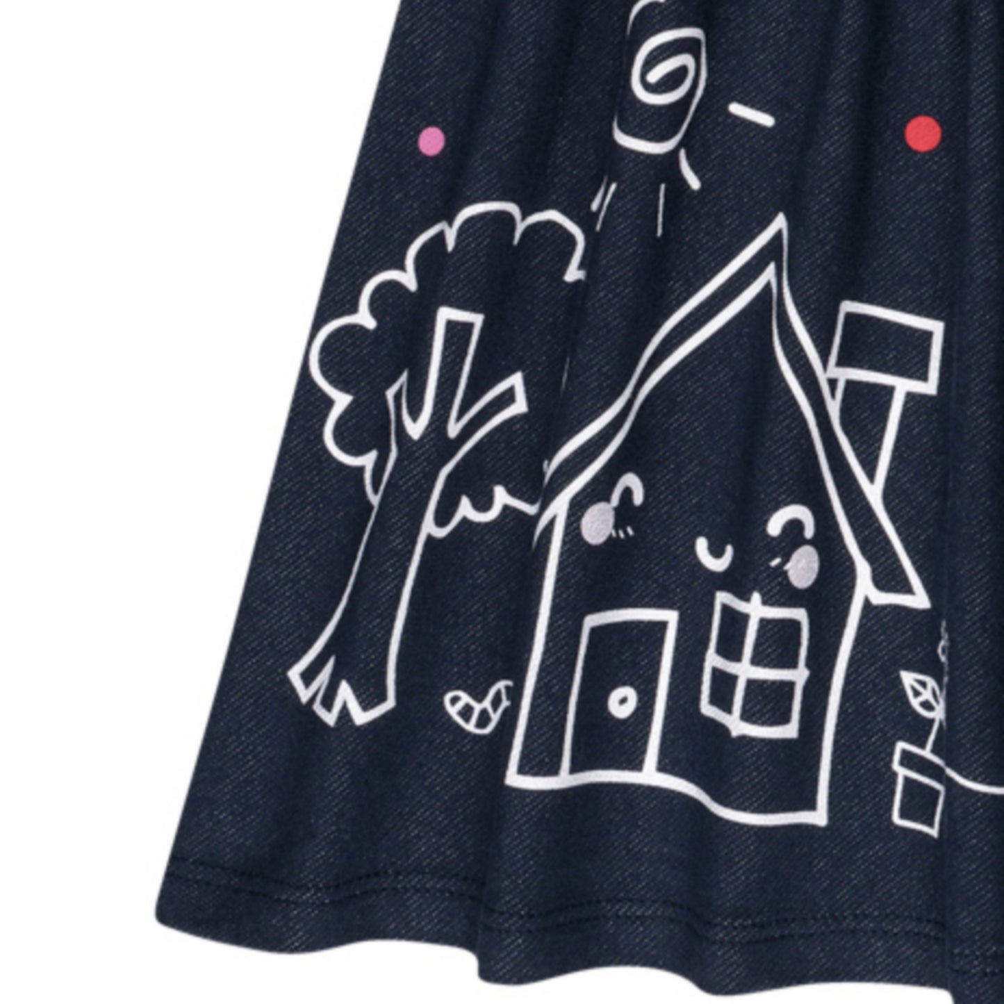 Baby Cotton Denim Dress
