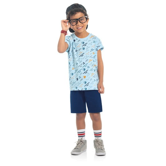 Boys T-shirt and Shorts Set